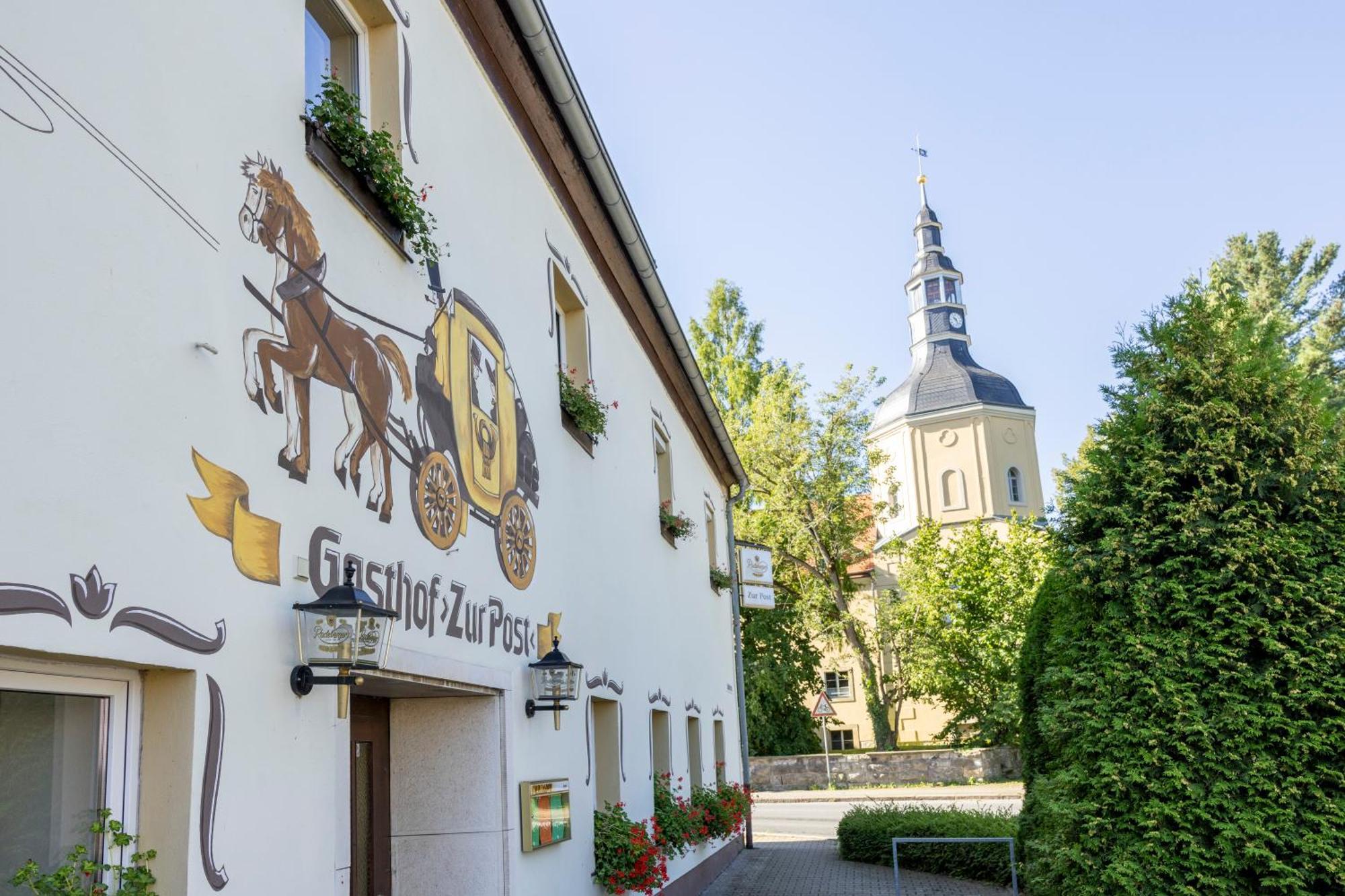 Hotel Zur Post Pirna Exterior photo